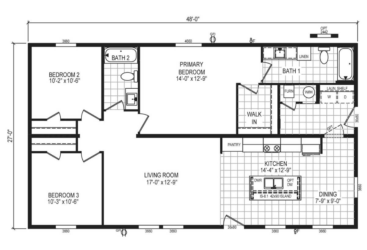 Floor Plan Detail - D & J Homes